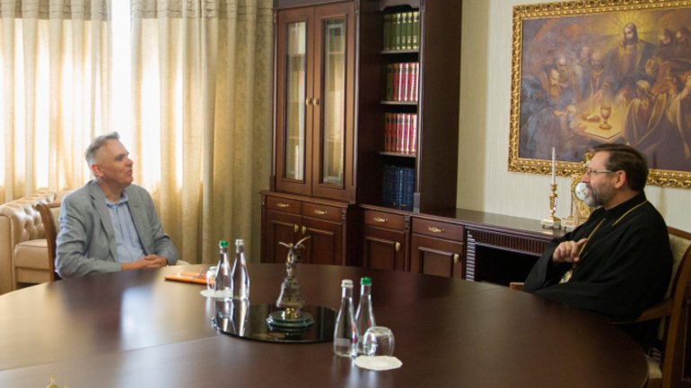 Патріарх УГКЦ зустрівся з послом Королівства Нідерландів в Україні - фото 1