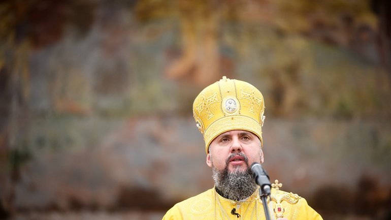 Предстоятель ПЦУ очолив Літургію у Свято-Георгіївському монастирі на Козацьких могилах - фото 1