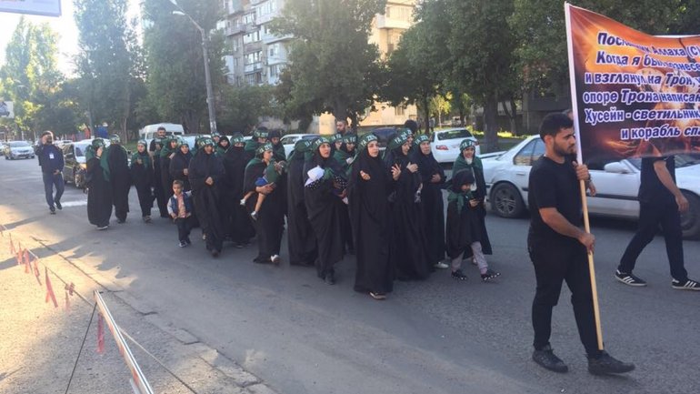 Одеські мусульмани-шиїти ходою вшанували пам'ять імама Хусейна - фото 1