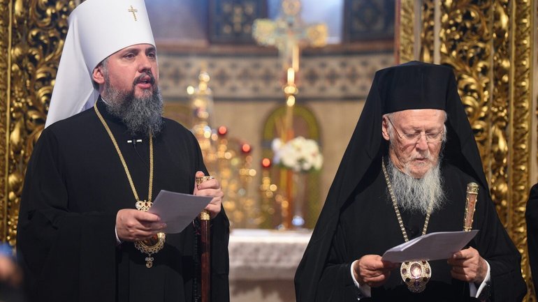 For the first time after the Tomos was granted, you have arrived at an Autocephalous Church equal to others, - Head of the OCU to Patriarch Bartholomew - фото 1