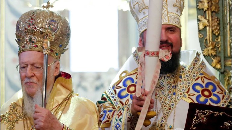 У Софии Киевской Патриарх Варфоломей и Митрополит Епифаний возглавляют Литургию - фото 1