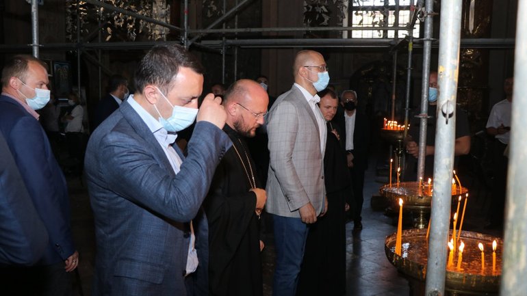 Урядова делегація України та Грузії відвідала Гарнізонний храм у Львові - фото 1