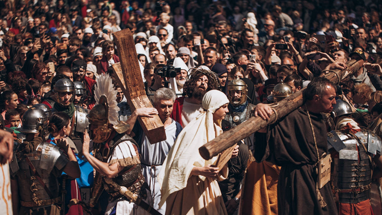 На День подяки у Києві відтворять останні дні життя Ісуса перед Голгофою - фото 1