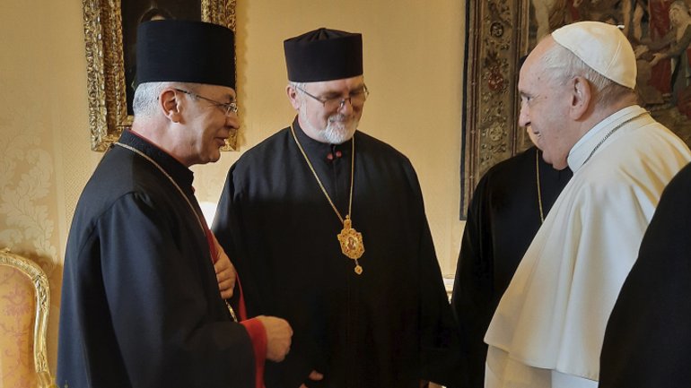 Bishops of the Przemysl-Warsaw Archdiocese of the UGCC met with the Pope during the "ad limina Apostolorum" visit - фото 1