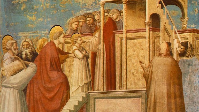 Giotto. Presentation of the Virgin in the Temple - фото 1
