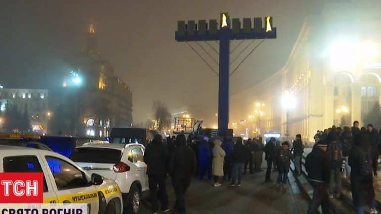 Ханукія на Майдані Незалежності є найвищою в Україні - фото 1
