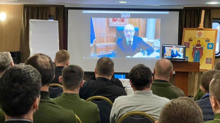 UGCC military chaplains and the Minister of Defense of Ukraine meet online - фото 1