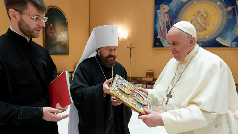 We discussed the specific date and place of Pope Francis and Patriarch Kirill’s meeting, - Hilarion (Alfeyev) - фото 1