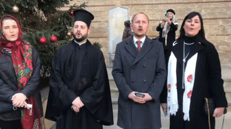 Ukrainian diplomats carolled in the Ecumenical Patriarchate - фото 1