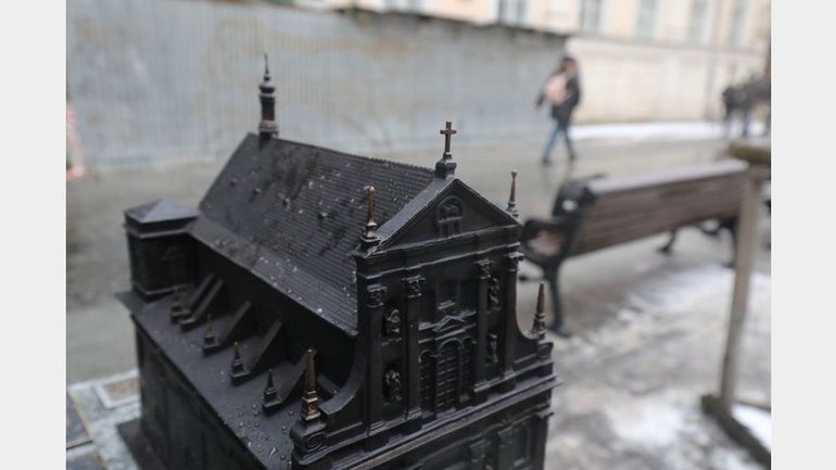У Львові для незрячих презентували 3D макет Гарнізонного храму святих апостолів Петра й Павла - фото 1