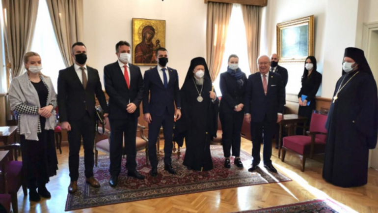 Вселенский Патриарх принял делегацию парламента Черногории во главе со спикером - фото 1