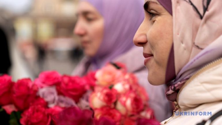 Muslim women celebrate World Hijab Day in Kyiv - фото 1