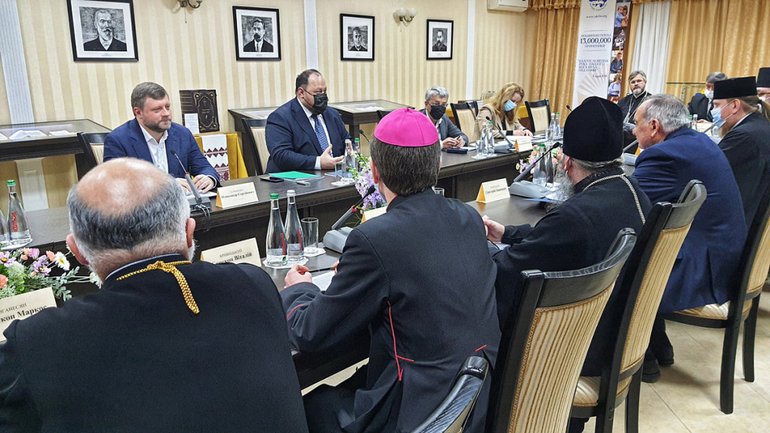 Рада Церков обговорила з головою Верховної Ради проблемні законопроекти - фото 1