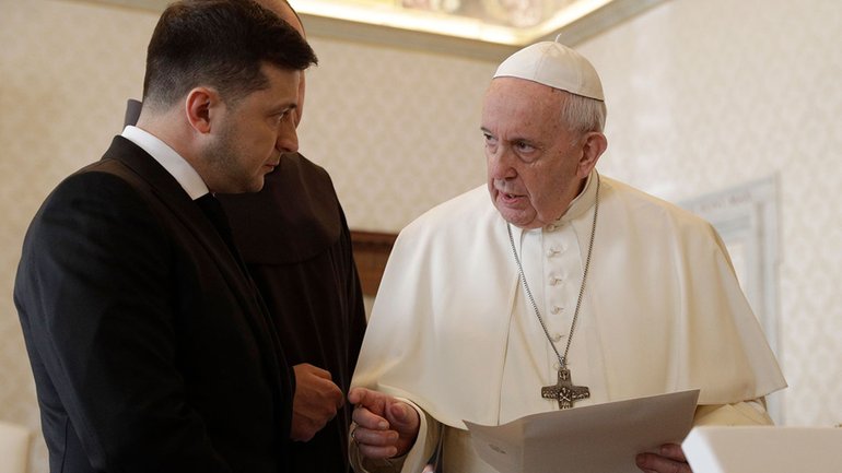 Відбулася телефонна розмова Папи Франциска з Президентом України - фото 1