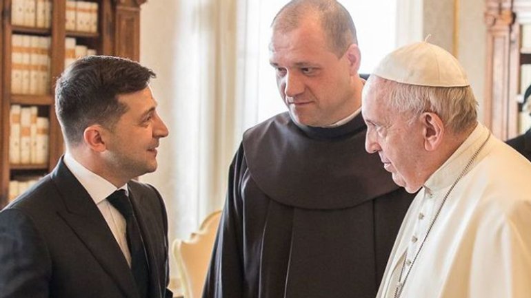 Зеленський розраховує на посередницьку роль Ватикану у припиненні війни - фото 1