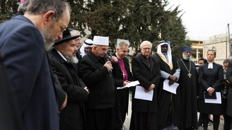 Христиане, мусульмане, иудеи перед собором РПЦ в Иерусалиме призвали Кирилла сделать все для прекращения войны в Украине - фото 1