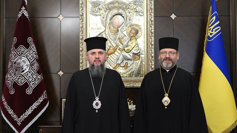 The Head of the UGCC met with the Primate of the OCU - фото 1