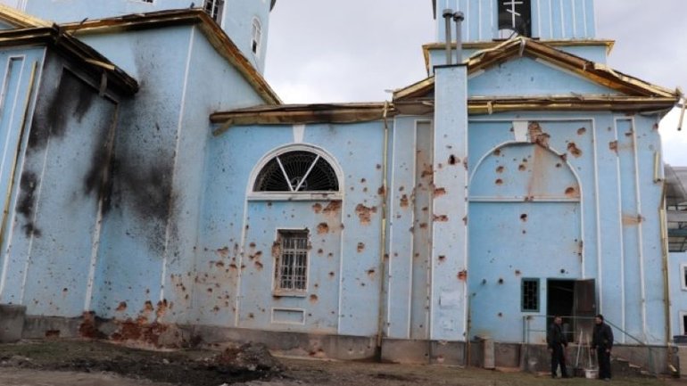 В Дергачах на Харьковщине авиаударами повредили церковь - фото 1