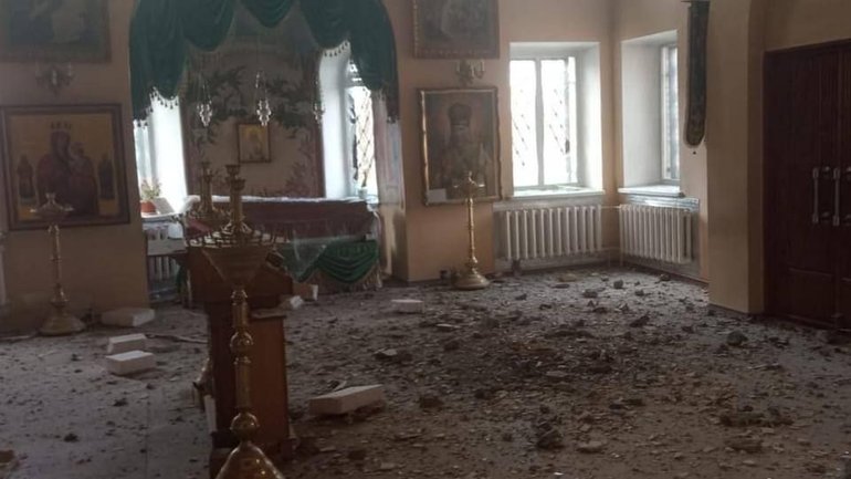 У Вербну неділю рашисти обстріляли храм у Сєвєродонецьку — уже вчетверте - фото 1