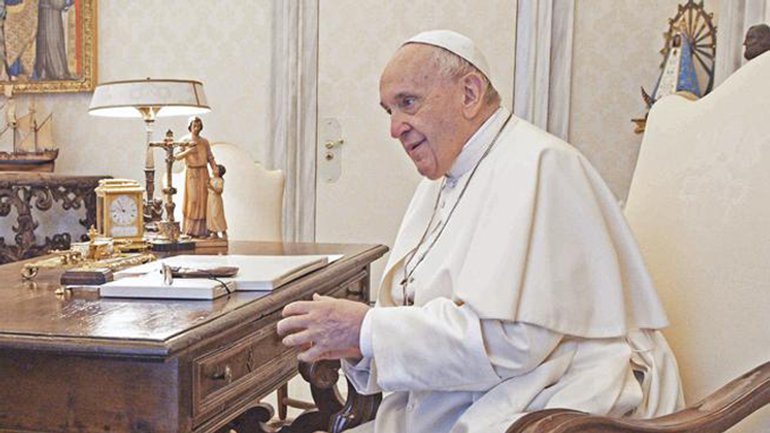 Інтерв’ю з Папою Франциском: «Путін не зупиняється, я хочу зустрітися з ним у Москві. Зараз я не їду до Києва» - фото 1