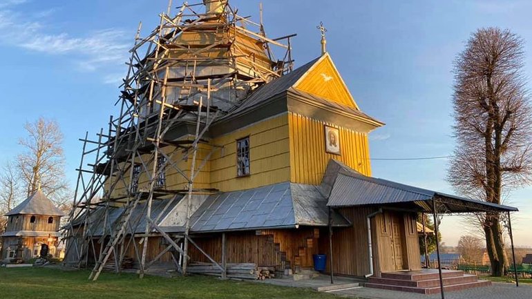 На Львівщині відновлять дах дерев’яної церкви XVІІІ століття - фото 1