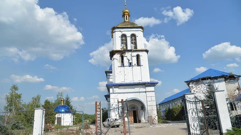 У Сєвєродонецькій єпархії УПЦ МП обстріляли два храми - фото 1