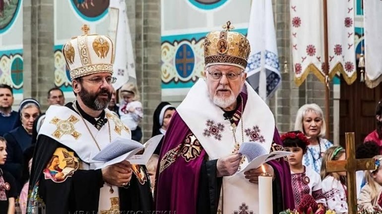 Патріарх УГКЦ привітав владику Петра Стасюка із 55-річчям священничих свячень - фото 1