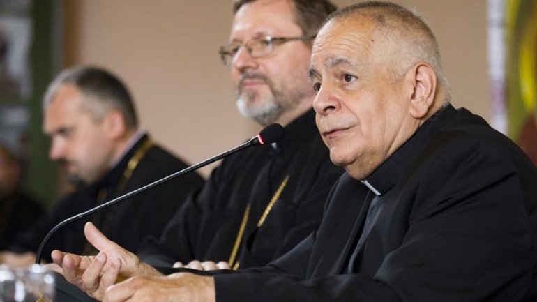 Представники Міжнародної католицької комісії з міграції зустрілися з учасниками Синоду єпископів УГКЦ - фото 1