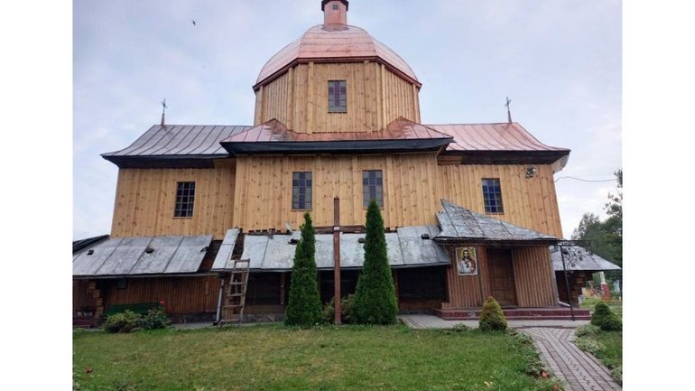 На Львівщині завершують реставрацію давнього дерев'яного собору - фото 1