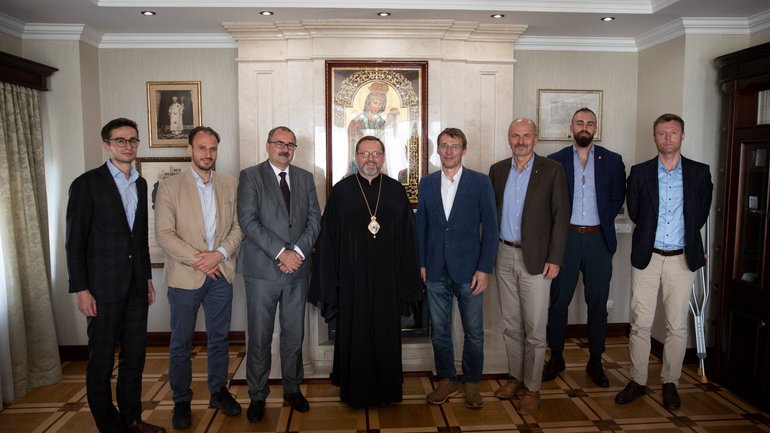 Патріарх Святослав зустрівся із делегацією з Чехії - фото 1