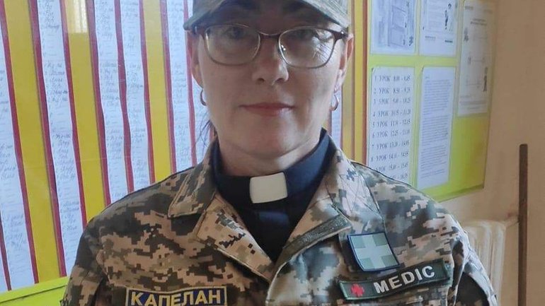 The only female chaplain of the Odesa region works as a combat medic on the front line - фото 1