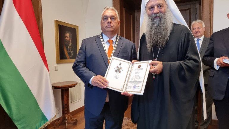 Віктор Орбан отримав найвищу нагороду Сербської Православної Церкви - фото 1