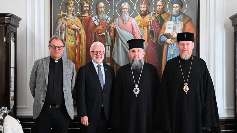 Moscow Patriarchate is the invader's last stronghold in Ukraine, - the Head of the OCU to the Norwegian Ambassador - фото 1