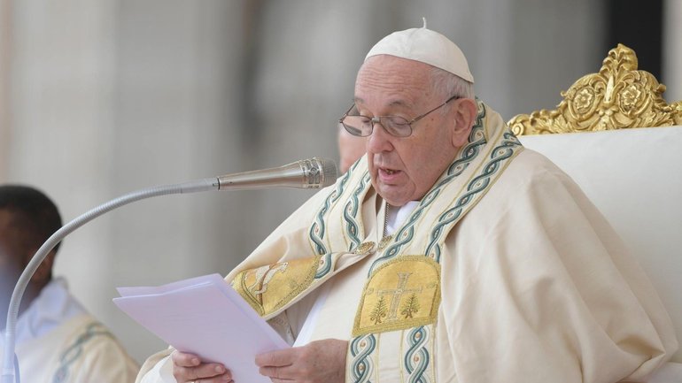 Pope: 'Hurricane of violence' in Ukraine must cease - фото 1