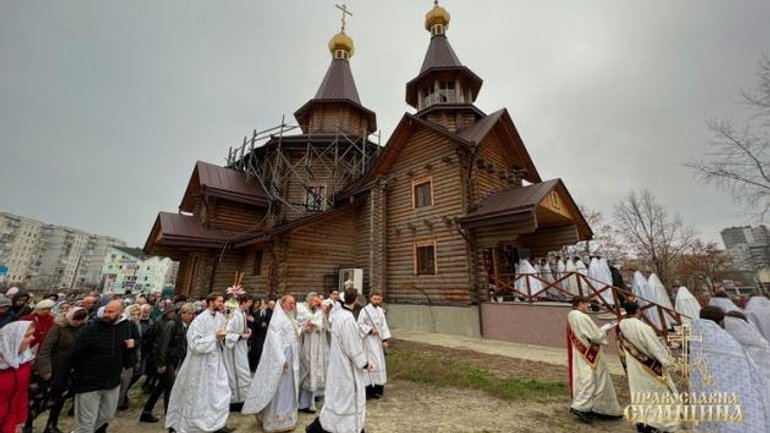 "Гнана" Церква: УПЦ МП освятила новий храм у Сумах - фото 1