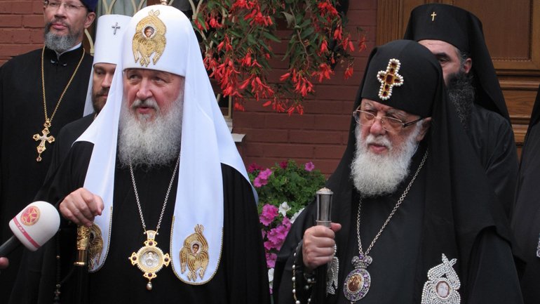 Патріарх Грузії Ілля ІІ єдиний із закордонних релігійних лідерів привітав із днем народження Кирила - фото 1