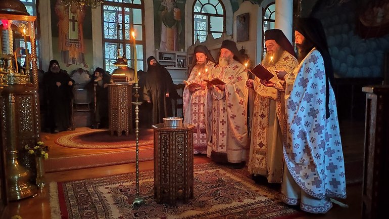 The Holy Mount Athos prayed for Ukraine’s freedom fighters and commemorated a Ukrainian saint - фото 1
