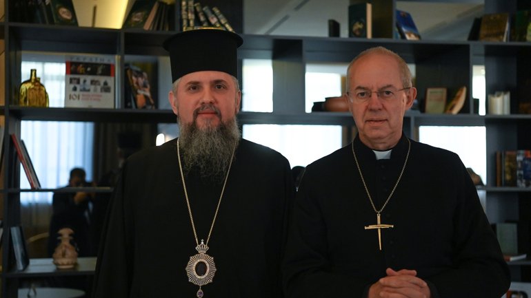 OCU Primate Epifaniy meets with Archbishop of Canterbury Justin Welby - фото 1
