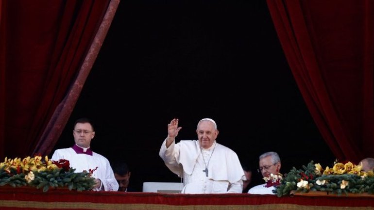 Pope at Christmas Urbi et Orbi: 'The Lord’s birth is the birth of peace' - фото 1