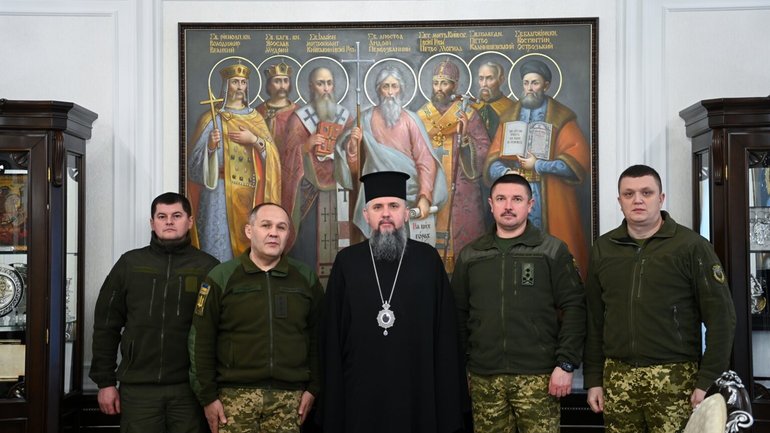 Митрополит Епіфаній відзначив захисників України - фото 1