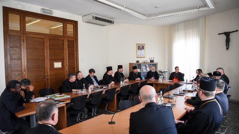 Состоялась встреча делегации ВСЦиРО с руководителями дикастерий Ватикана - фото 1