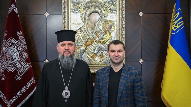 Митрополит Епіфаній провів зустріч з ректором Університету Григорія Сковороди в Переяславі - фото 1