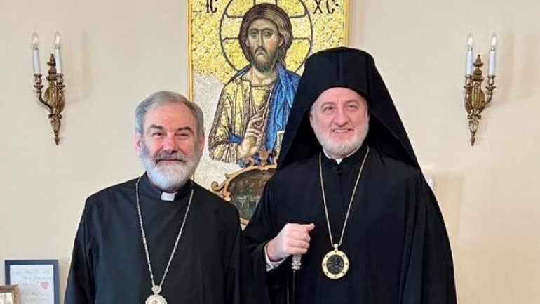 Архиєпископ Америки провів зустріч з представником Вірменської Апостольської Церкви - фото 1