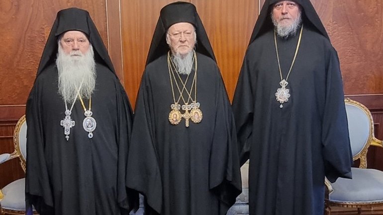 Делегація Охридської Архиєпископії провела переговори з Патріархом Варфоломієм - фото 1