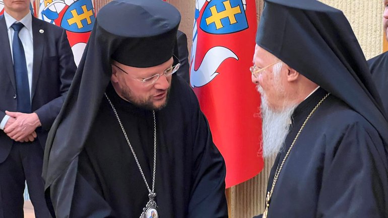 Ecumenical Patriarch presents Panagia to UGCC Bishop - фото 1