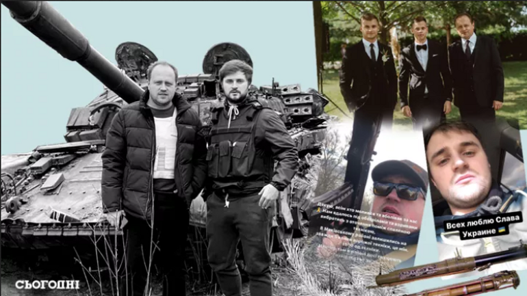 26 лютого Юрій Бабинець і його сини отримали зброю і поїхали зустрічати ворога - фото 1