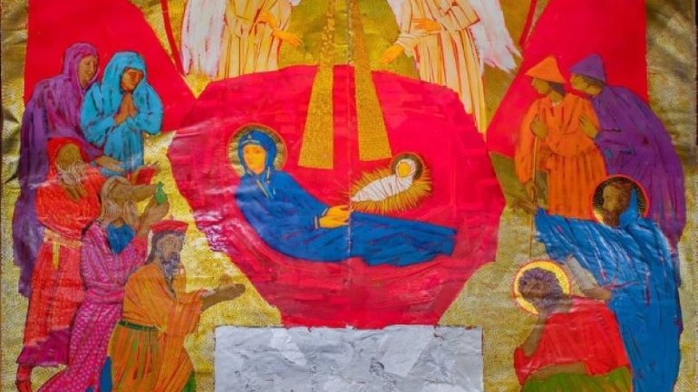 У столичній галереї «Лавра» показують дивовижні розписи для церкви на Київщині - фото 1
