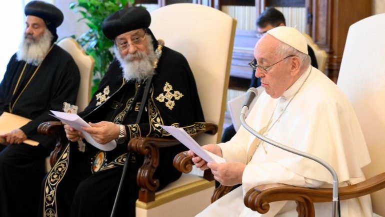 Pope to Tawadros II: May our friendship never stop growing - фото 1