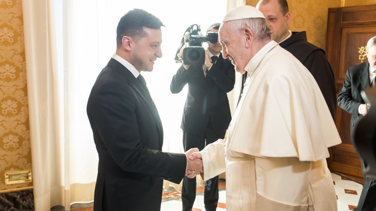 В воскресенье Зеленский может встретиться с Папой Франциском, – СМИ - фото 1