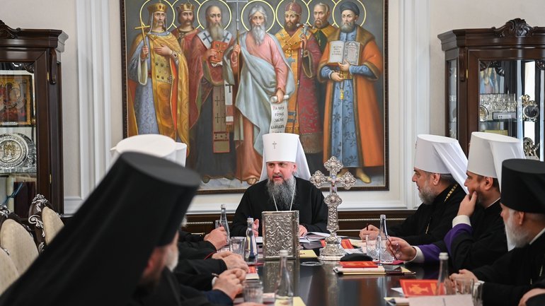 У Києві відбувся Священний Синод ПЦУ - фото 1